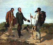 Gustave Courbet Bonjour Monsieur Courbet oil painting reproduction